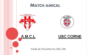 Amical : A.M.C.L - USC Corné